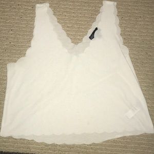Scalloped Topshop Tank